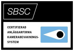 Certifierad anläggarfirma kamerabevakningssystem CCTV